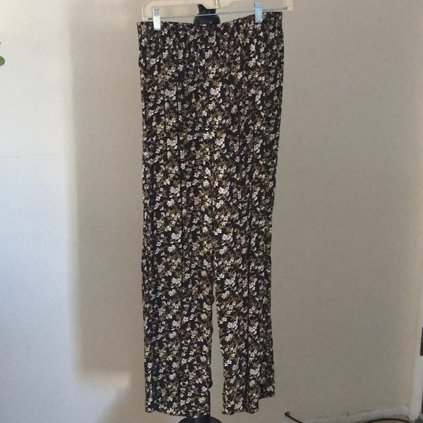 Worthington Flower Pattern Pants